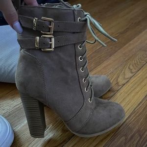 Bootie heels